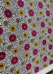 Floral Print Double Bedsheet