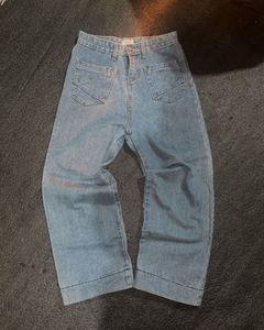 Wide Leg Denim Jeans