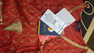 Elegant Red Printed Kurta