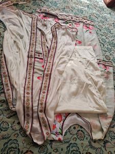 Floral Print Pakistani Suit