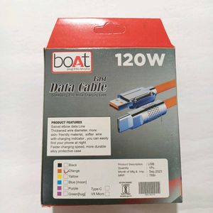data cable type c with led