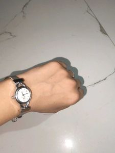 Silver Wrist Watch