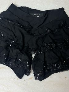 Sequin Aesthetic Skort