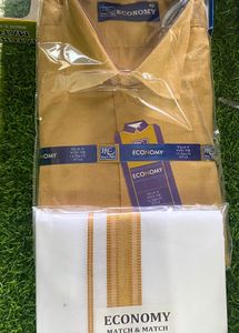 JRC Economy Shirt & Dhoti Set