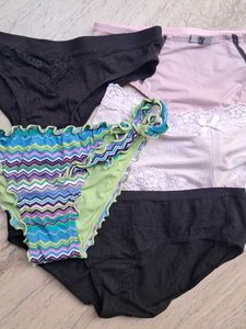 combo  Of Five  Panty  Imported Fabric