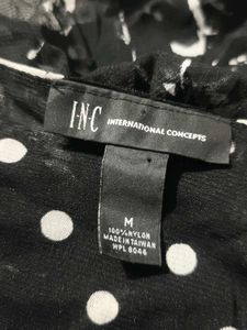 I. Floral Print V-Neck Top