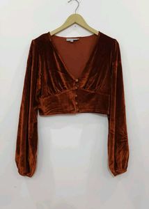 Velvet New Crop Top