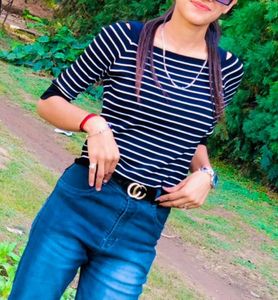 Black Trendy Top