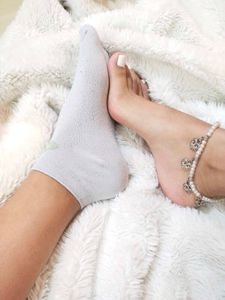 Light Blue Ankle Socks