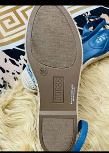 Guess Denim Espadrille Flats