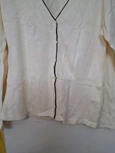 Elegant Cream Cardigan