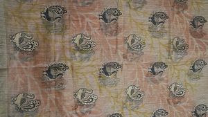 Peacock Print Saree