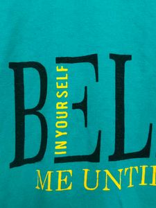 Believe T-Shirt Dress