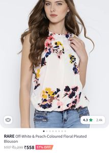 Off White Top