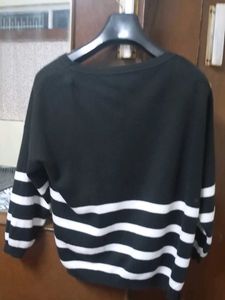 Striped Knit Sweater