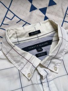 Tommy Hilfiger Men Regular Windowpane Check Shirt