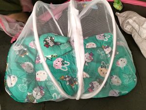 Babies Bedding Soft Sponge Cotton With Mosquit Net