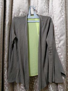 Elegant Grey Cardigan