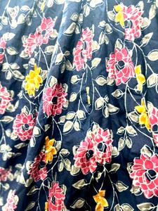 Floral Print Ethnic Skirt