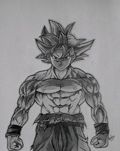 Goku Mui Drawing