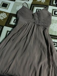 Elegant Taupe Dress