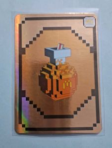 Minecraft McDonald's Card