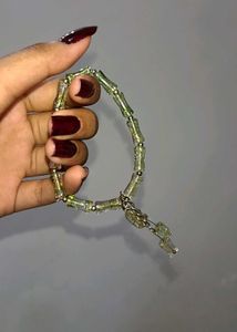 Green Beaded Bracelet