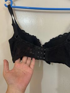 Padded Black Bra