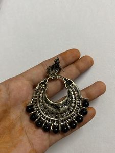 Vintage Oxidized Silver Earrings🦋