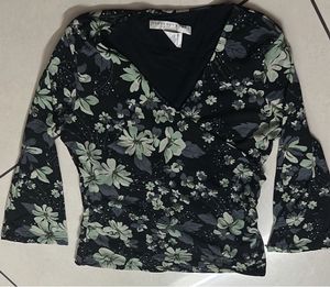 Floral Long Sleeve Top