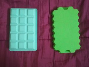 Silicone Quality Ice Maker Trays 7x4.5 Inches