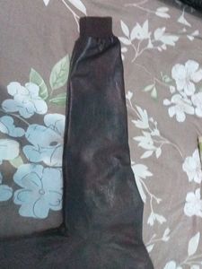 Vintage Style Brown Leather Jacket