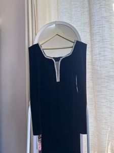 Luxe Black Velvet Gown