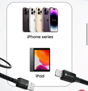 🆕Portronics Konnect X- USB to 8-Pin Cable 2M