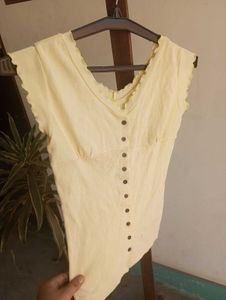 Cute Button-Down Top