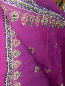 Elegant Purple sarree
