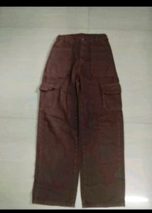 Green Wide Leg Pants