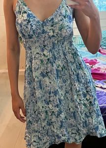 Floral Print Mini Dress - FREE SHIPPING!!