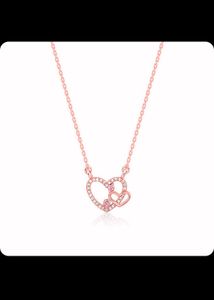 Giva Real Silver Rose Gold Heart Combo Set