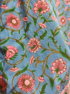 Blue Short Kurti In Size M