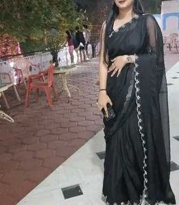New Black Saree