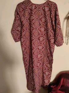 Bandhani Print Kurta