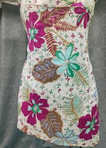 Floral Print Mini Dress