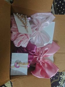 Pink Hair Accessory Bundle