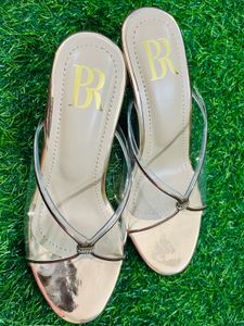 Stylish Transparent Heels