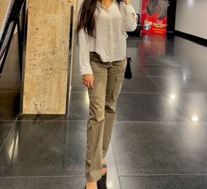 White Button-Down Shirt