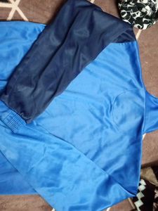 Blue Track Jacket
