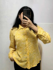 Yellow Button-Down shirt