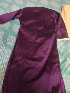 Purple 💜 Kurta Pant Set