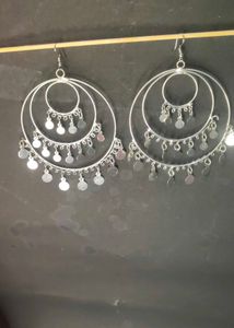 Silver Statement Earrings